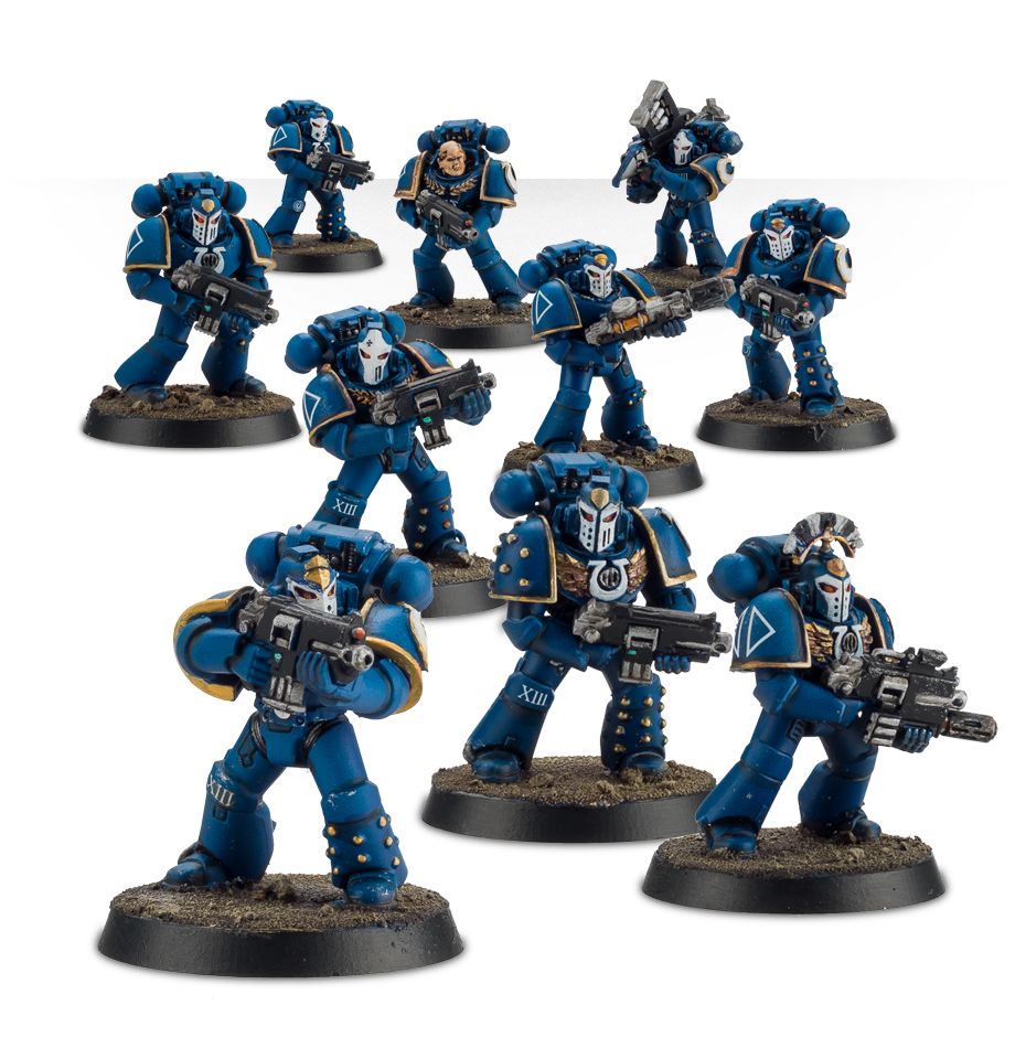 Legion Tactical Space Marines in MK4 armour